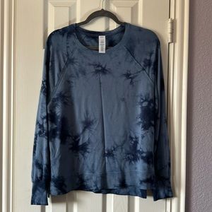 JoyLab Women’s Lightweight Side Split Sweatshirt - Antique Blue